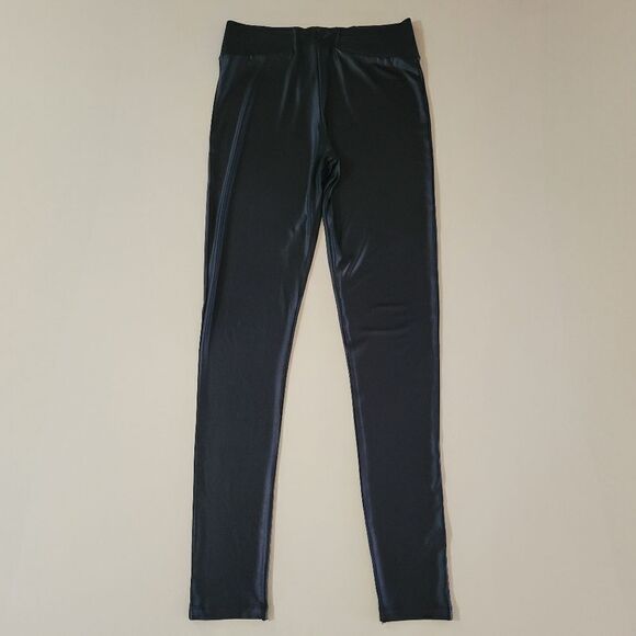 ASOS Design Leather Look Black Leggings - Picture 5 of 16